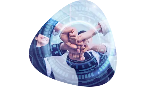 Illustration depicting a company's vision for growth and innovation